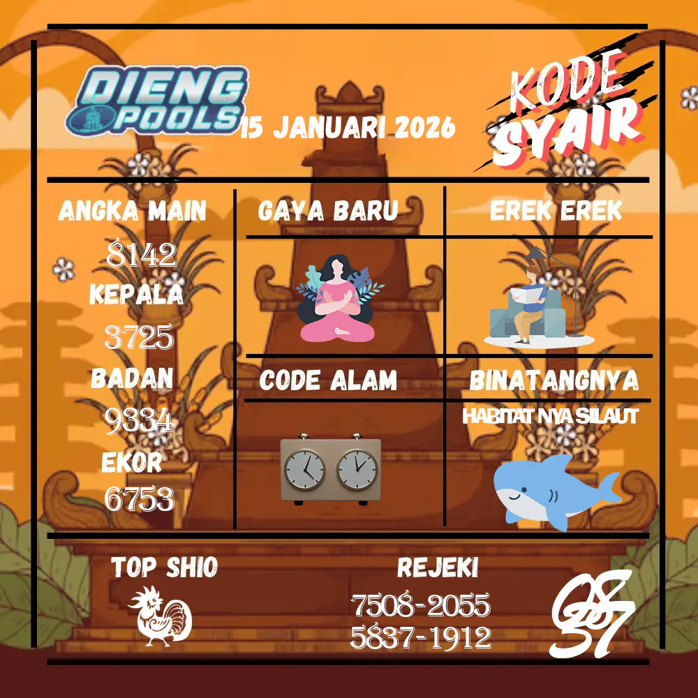 Kode Syair Dieng Pools Januari Pools